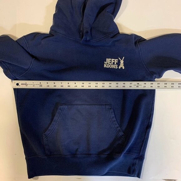 Uniqlo x Jeff Koons Women's Chrome‎ Balloon Rabbit Graphic Sweatshirt Size XS - Picture 11 of 13